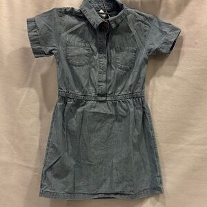 Carter's Denim Blue Casual Kids Dress